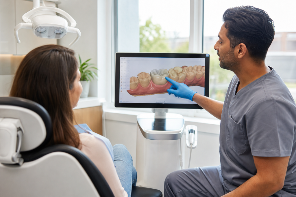 CAD/CAM Crown Workflows: What Digital Design Means for Patients